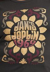 Plus Size Janis Joplin 1969 Classic Fit Graphic Tee, C1876, small