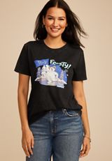 Stay Frosty Oversized Fit Graphic Tee, , small