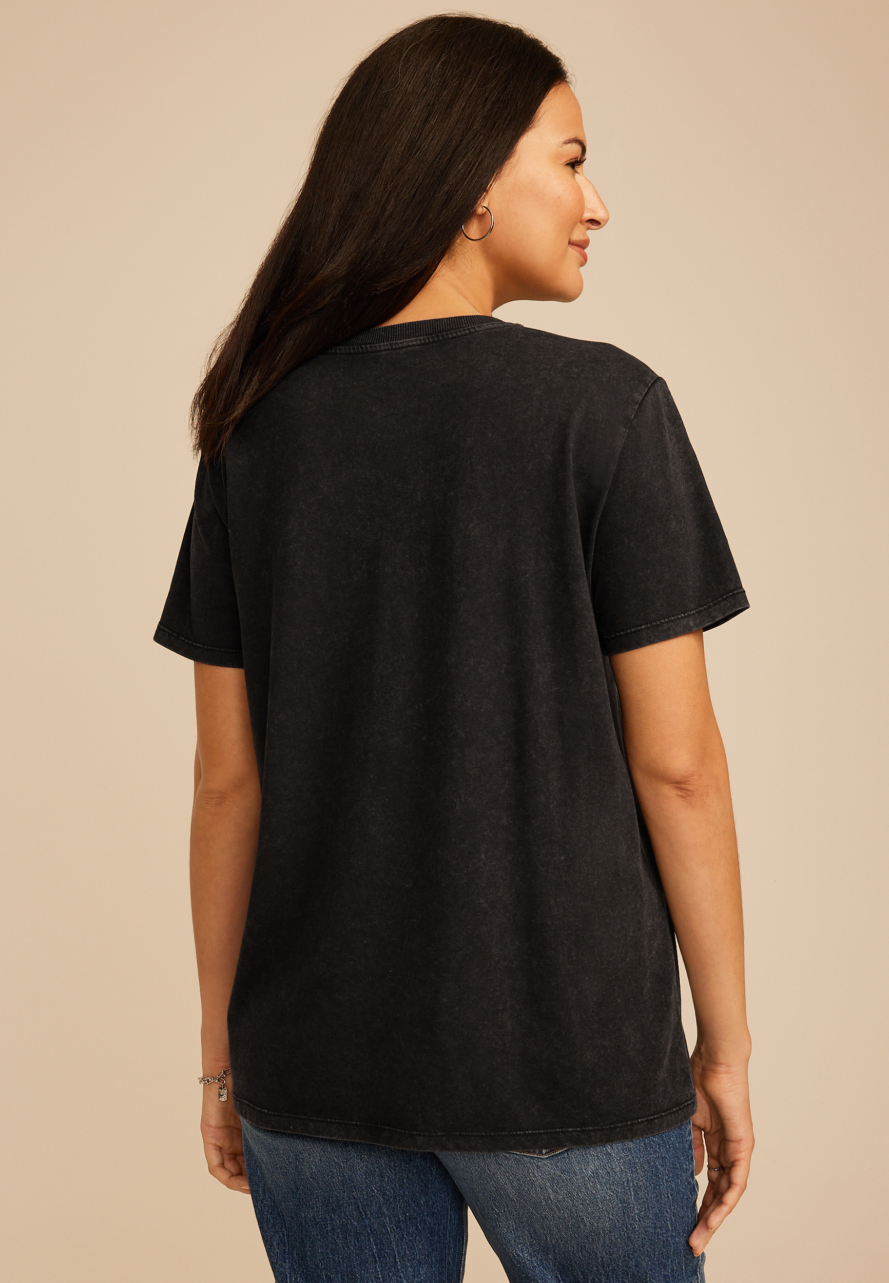 Stay Frosty Oversized Fit Graphic Tee, , large
