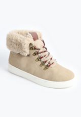 SuperCush Tori Sherpa Fold Over High Top Sneaker, C211, small