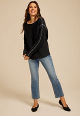 Whipstitch Sweater, C106, small