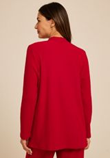 Cozy Ribbed Open Front Cardigan, C4744, small