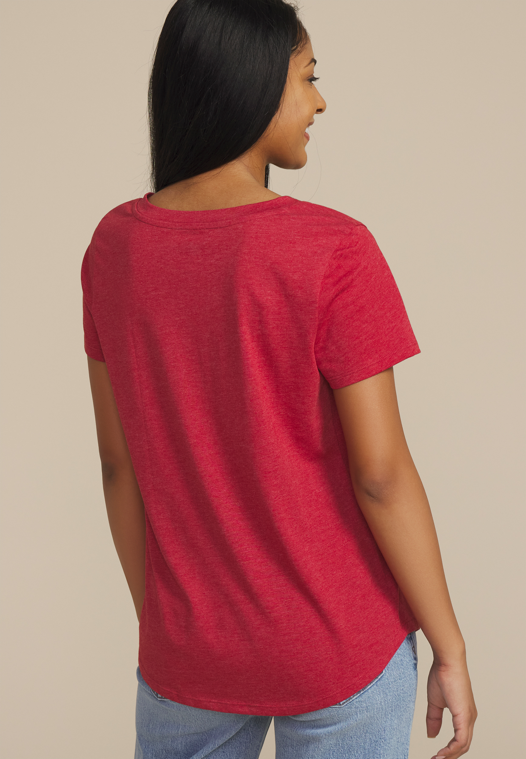 Peanuts Merry Classic Fit Graphic Tee, , large
