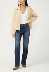 Silver Jeans Co.&reg; Avery Curvy Luxe Stretch High Rise Trouser Jean, C258, small