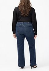 Plus Size Silver Jeans Co.&reg; Avery Curvy Luxe Stretch High Rise Trouser Jean, C258, small