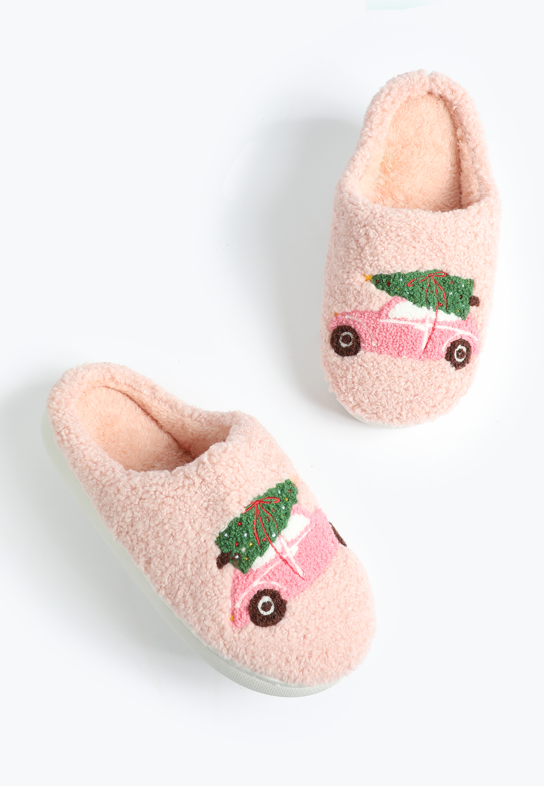 Holiday Sherpa Slippers