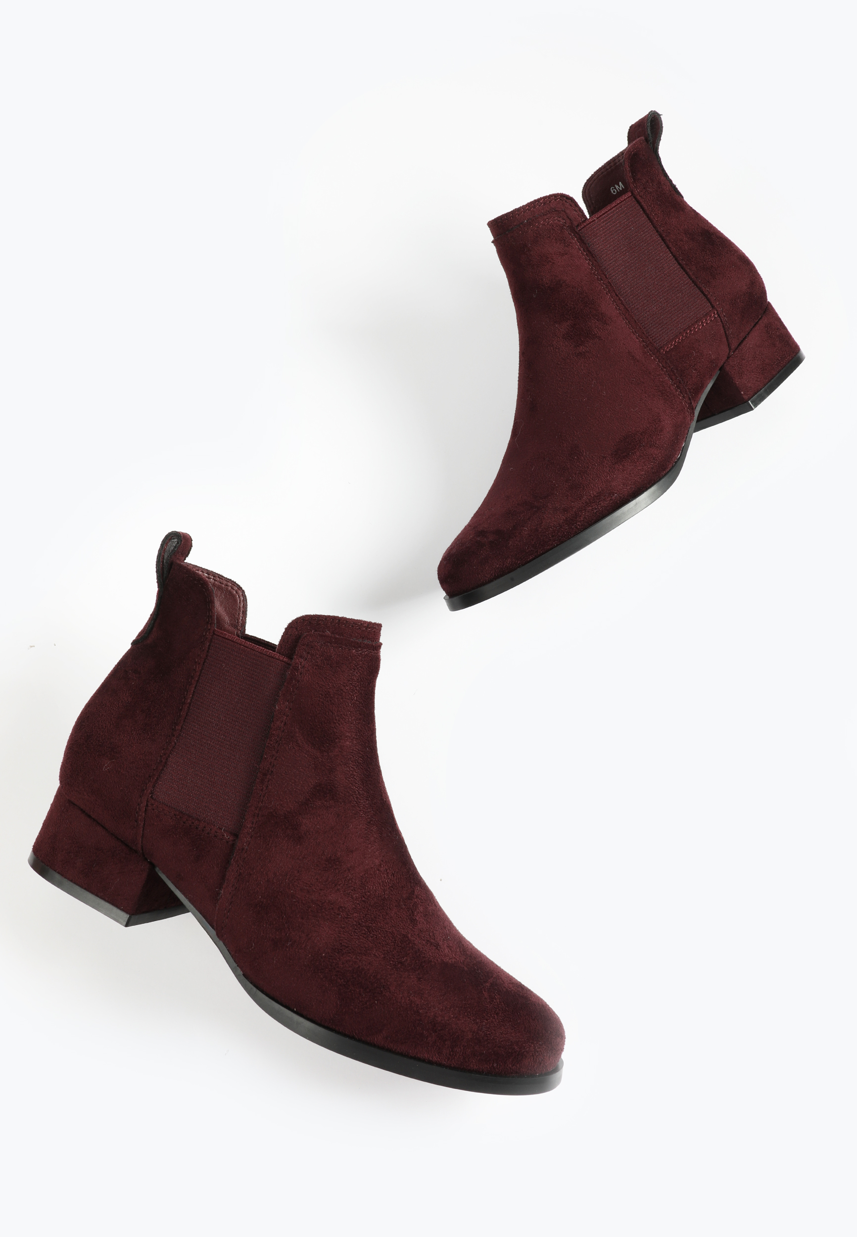 SuperCush Lexie Burgundy Slip On Chelsea Boot, , large
