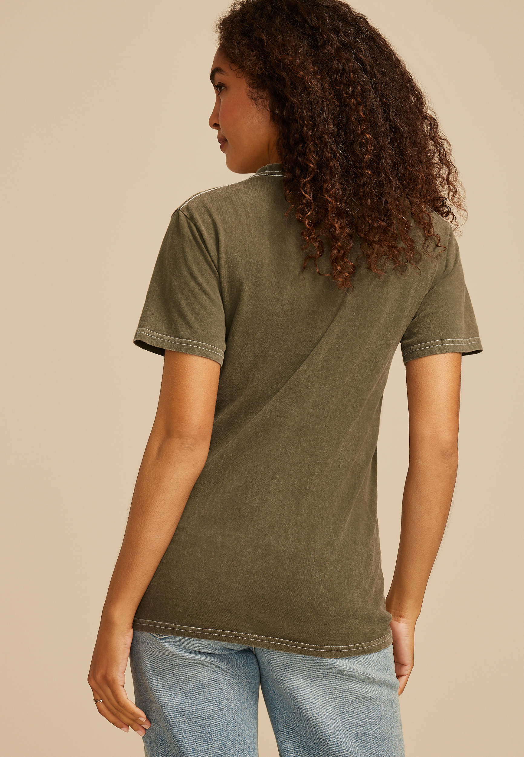 Stitched Country Icon Relaxed Graphic Tee, C9161, large