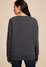 Studio Y Beaded Embellished Sweatshirt, C9764, small