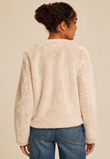 Studio Y Faux Fur Jacket, C727, small