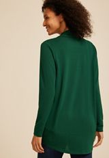 Hacci Shawl Collar Cardigan, MYRTL GREEN, small