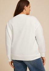 Plus Size North Pole Holiday Relaxed Fit Sweatshirt, , small