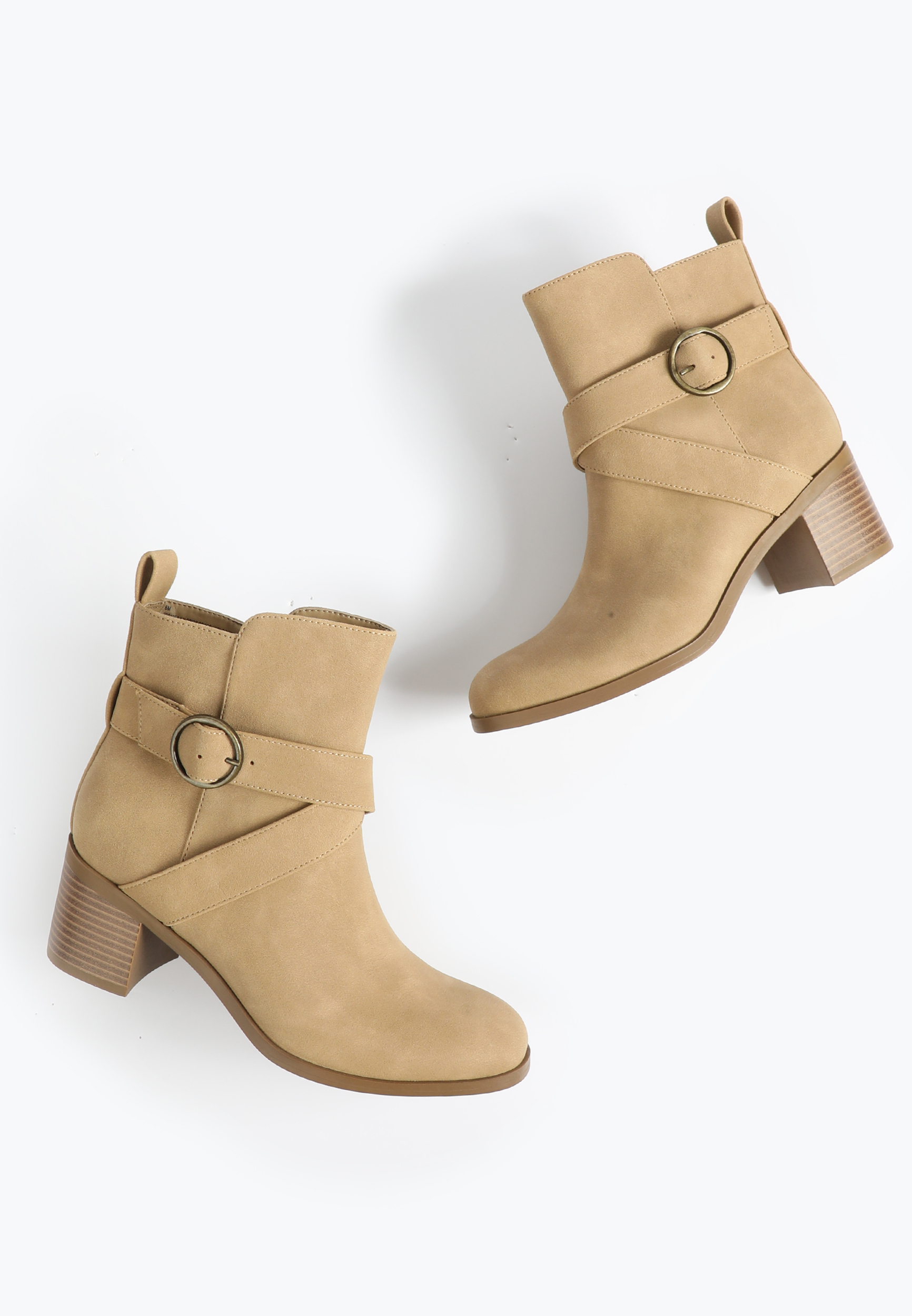 SuperCush Lily Criss Cross Heel Boot, C202, large