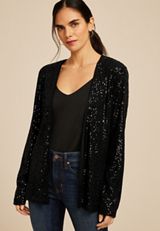 Studio Y Sequin Cardigan, C106, small