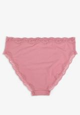 True Stretch High Waist Jersey Bikini Panty, C9361, small