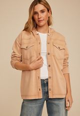 Washed Hooded Shacket, C1457, small
