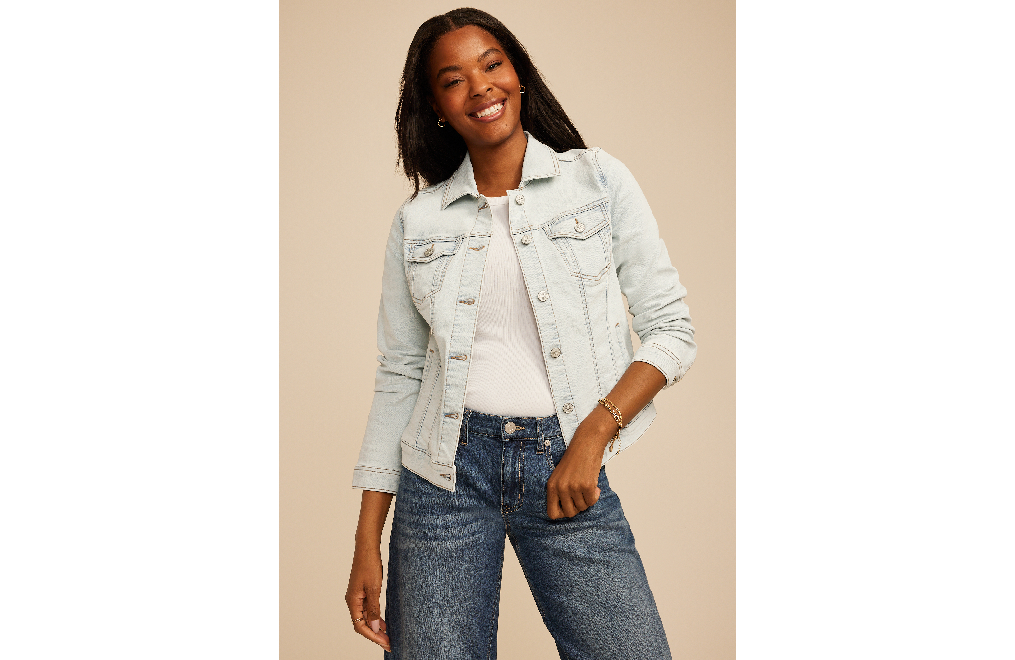Light Wash Denim Jacket