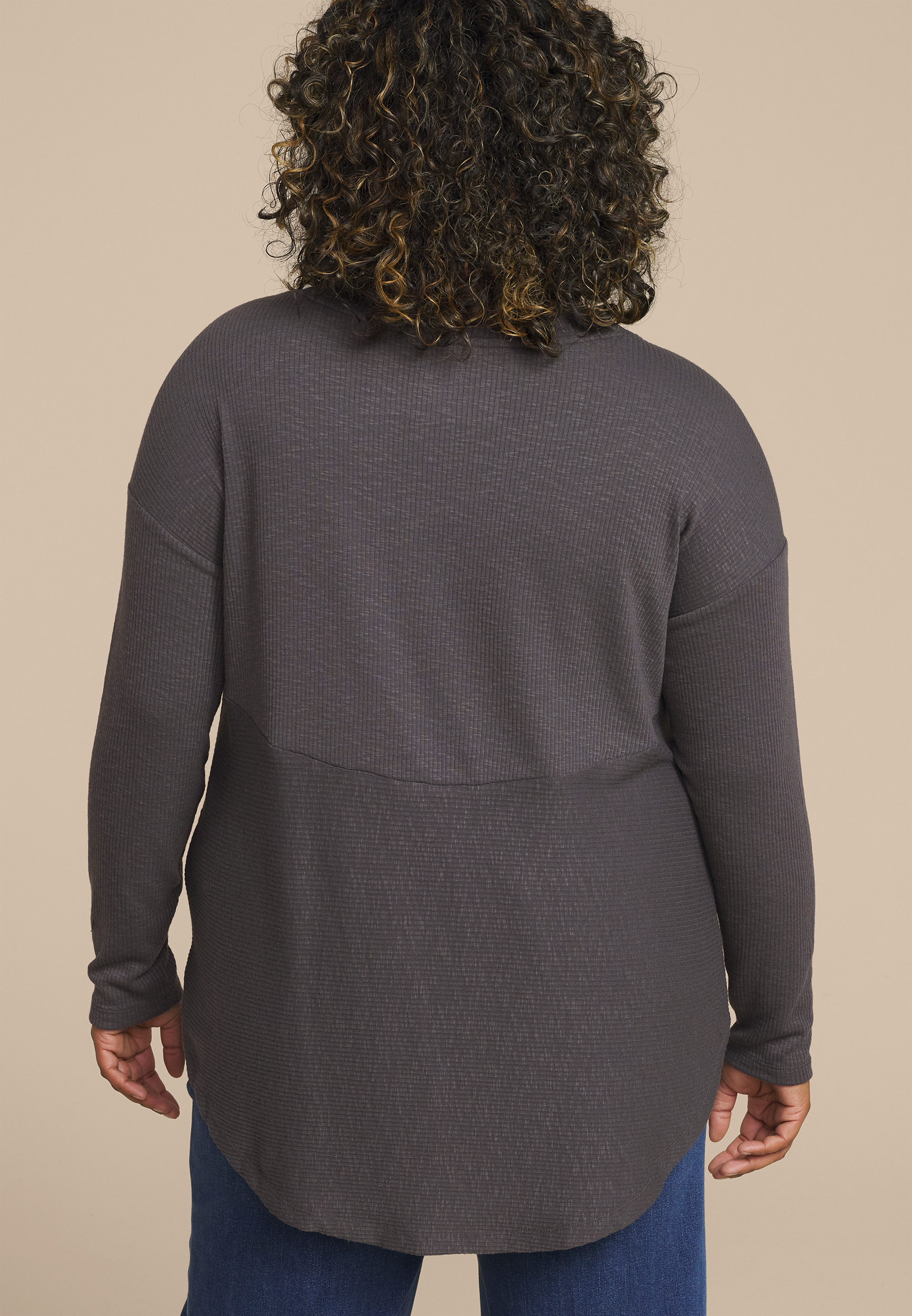Plus Size 24/7 Berkley Long Sleeve Tee, C4033, large