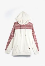 Plus Size Homeward Fair Isle Hoodie, , small