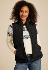 Quilted Vest, C106, small