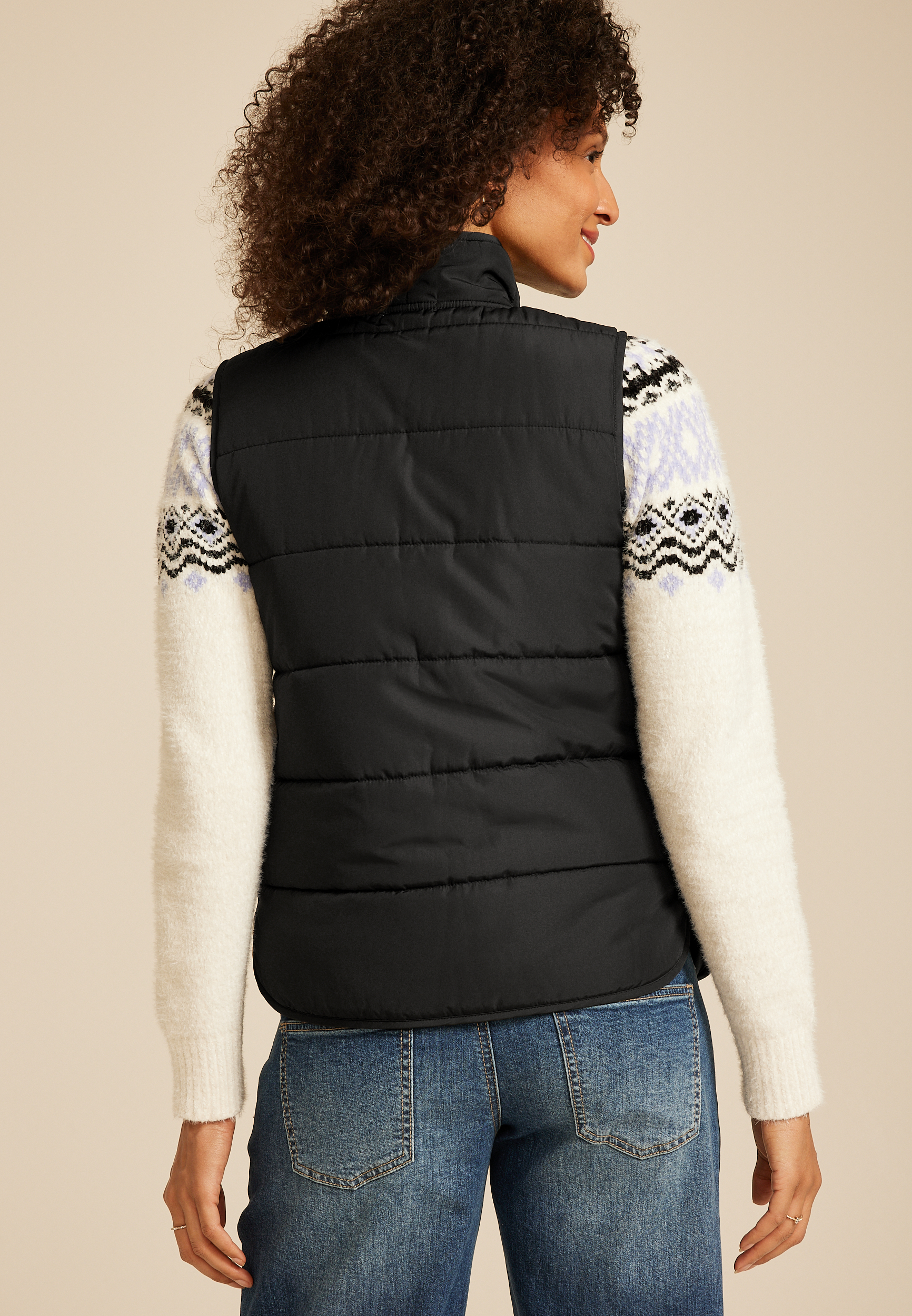 Quilted Vest, C106, large