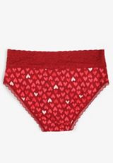 Simply Comfy Cotton Heart Hipster Panty, C7044, small