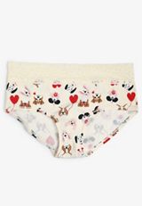 Simply Comfy Cotton Dogs And Heart Print Boybrief Panty, C3986, small
