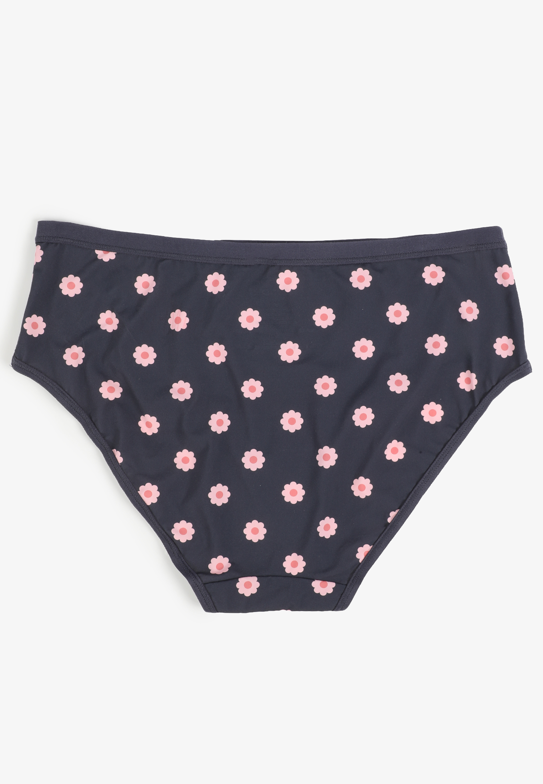 True Stretch Jersey Daisy Floral Hipster Panty, C5885, large