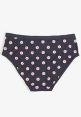 True Stretch Jersey Daisy Floral Hipster Panty, C5885, small