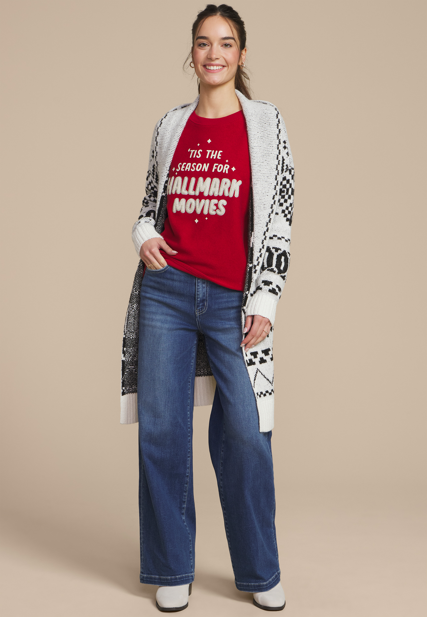 Hallmark Movies Relaxed Fit Sweatshirt