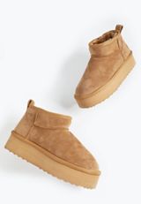 SuperCush Charlie Ankle Platform Boot, COGNAC, small