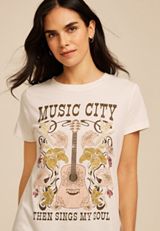 Music City Classic Fit Graphic Tee, C2789, small