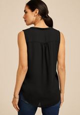 Atwood Velvet Shimmer Tank Top, , small