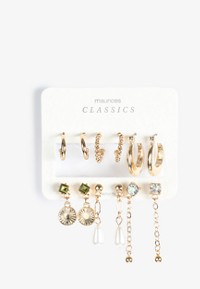 6 Pack Gold Earring Set