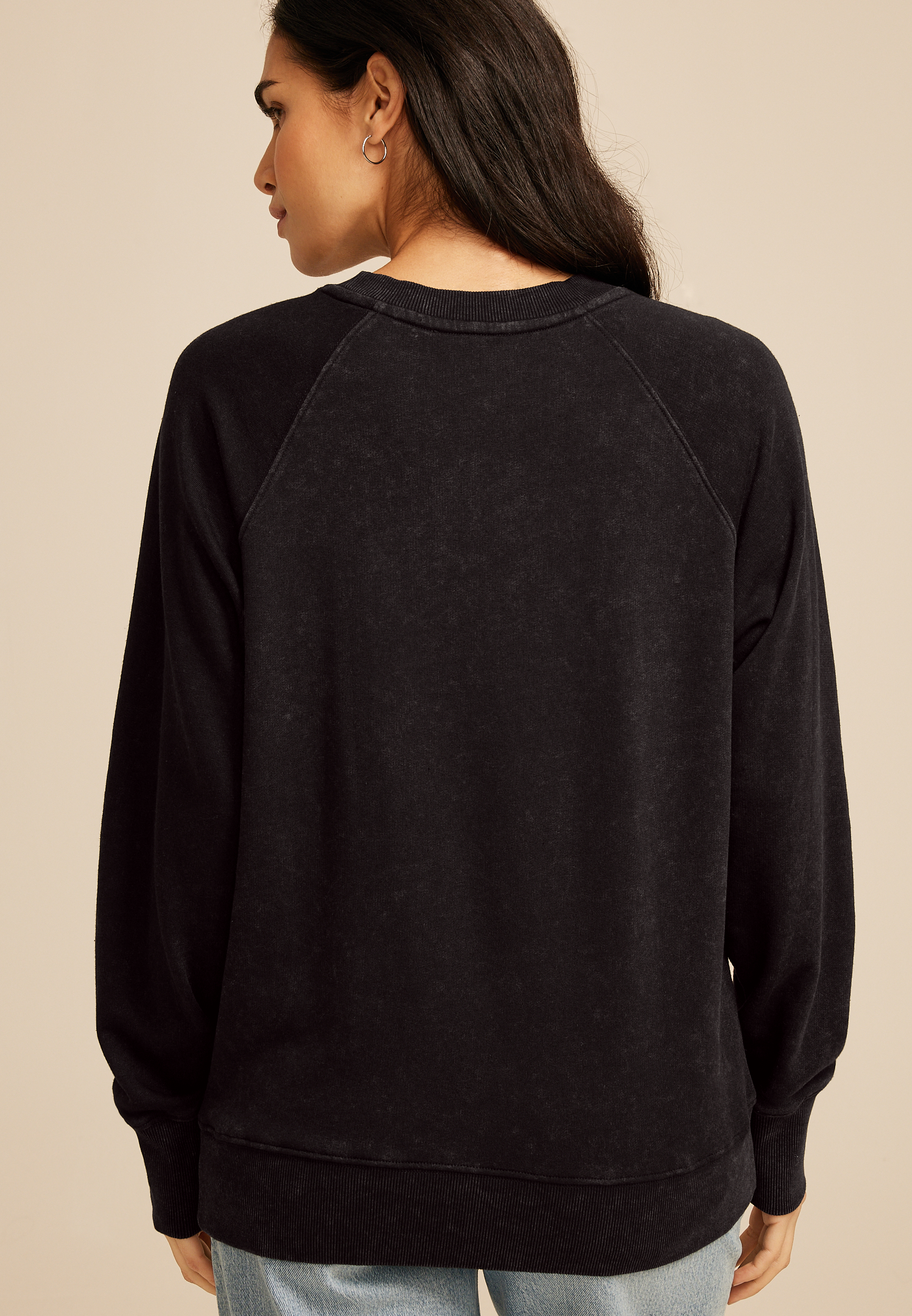 Good Moms Say Bad Words Relaxed Fit Sweatshirt, C106, large