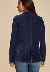 Blue Stretch Corduroy Blazer, C1919, small