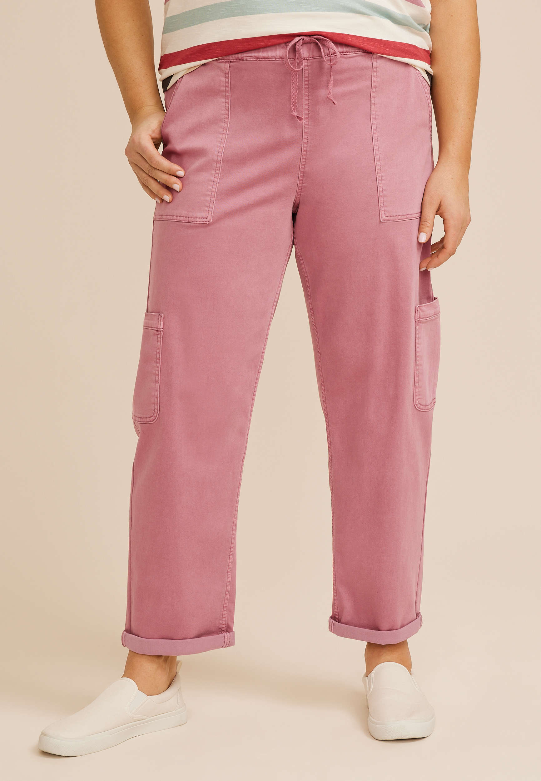 Plus Size Weekender Straight Leg Cargo Pant
