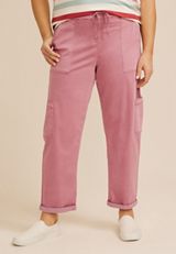 Plus Size Weekender Straight Leg Cargo Pant, C7361, small