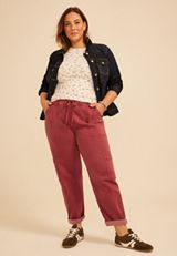 Plus Size Weekender Straight Leg Cargo Pant, C9585, small