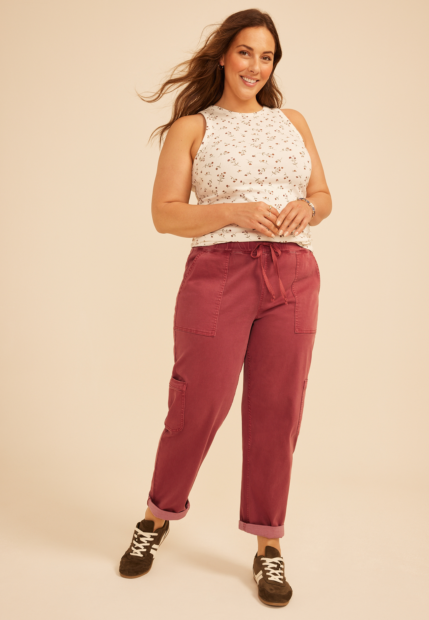 Plus Size Weekender Straight Leg Cargo Pant, C9585, large