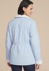 Sherpa Trim Puffer Jacket, , small