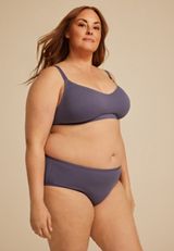 Invisibliss MicroRib High Waist Hipster Panty, C3462, small