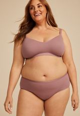 Invisibliss MicroRib High Waist Hipster Panty, C6244, small