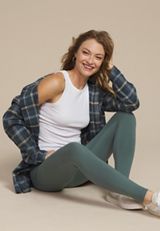 Smooth Crossover Legging, OPERA TEAL, small