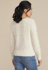 Tinsel V Neck Sweater, C2789, small