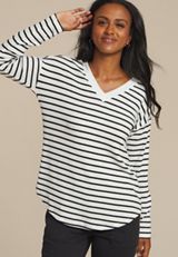 24/7 Berkley Striped Long Sleeve Tee, C1756, small