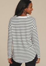 24/7 Berkley Striped Long Sleeve Tee, C1756, small