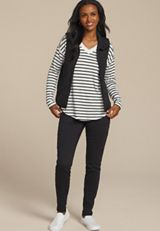 24/7 Berkley Striped Long Sleeve Tee, C1756, small