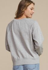 Grow In Grace Floral Relaxed Fit Sweatshirt, C3348, small