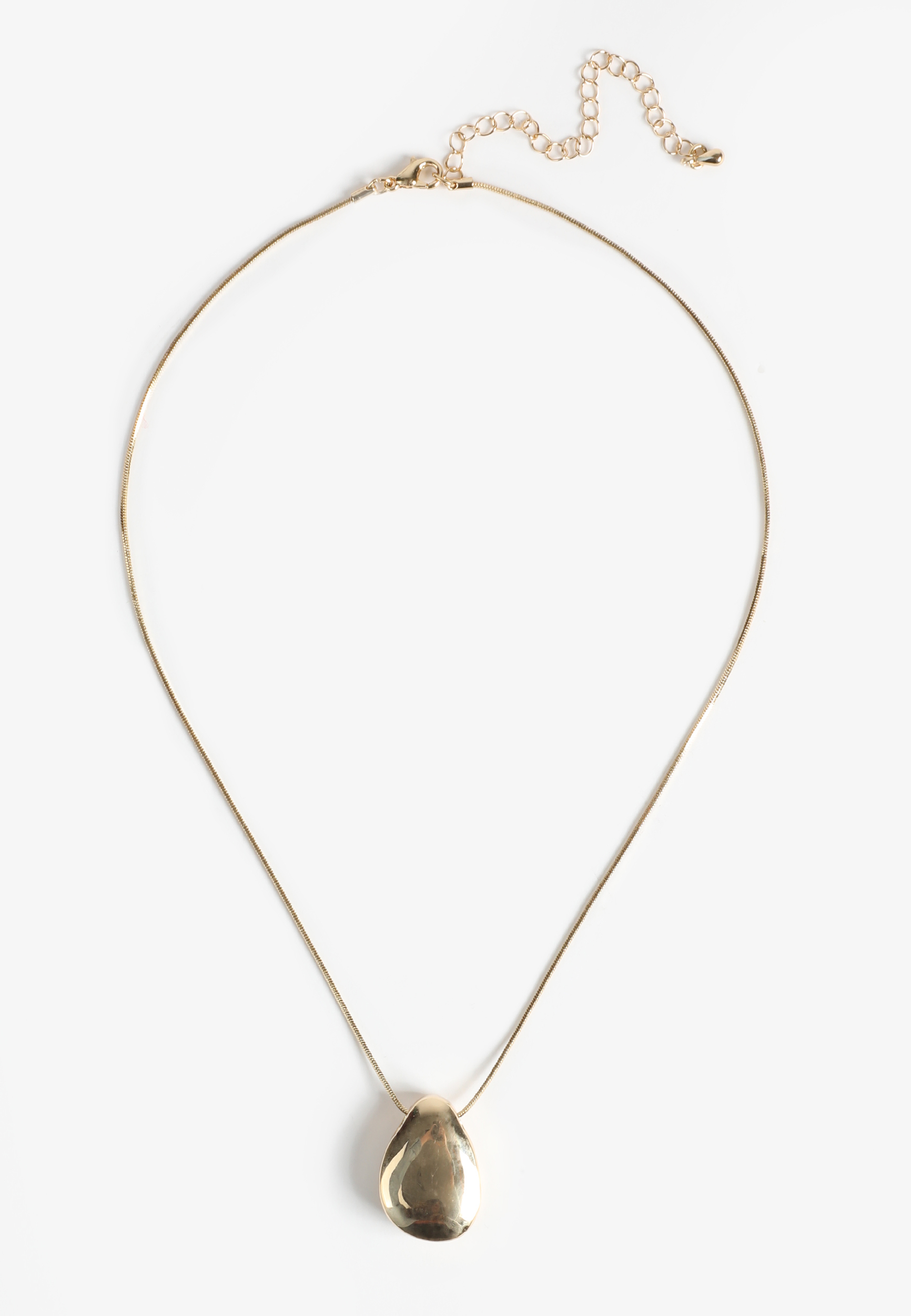 Teardrop Pendant Necklace - thumbnail 2